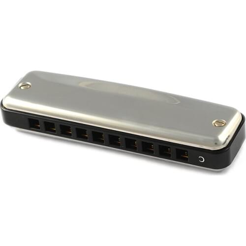 Tombo 6610 10 Holes Blues Harmonica Diatonica Harper Hope 10
