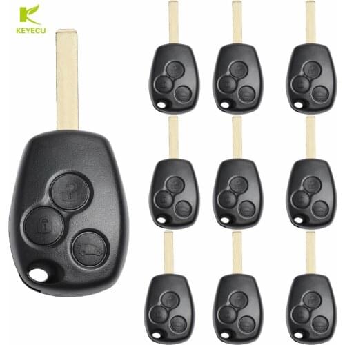 KEYECU Replacement Remote Key fob 433MHz PCF7946 for Renault Clio 3 Duster Modus Master Kangoo Trafic,for Nissan Primastar NV400