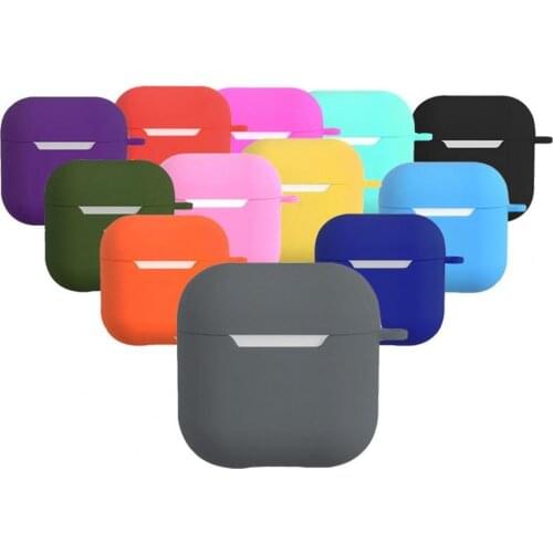 Protective Cover Portable Shockproof Skin-friendly Silicone Mini Earphone Case for Apple-AirPods 4 Phone Accessories