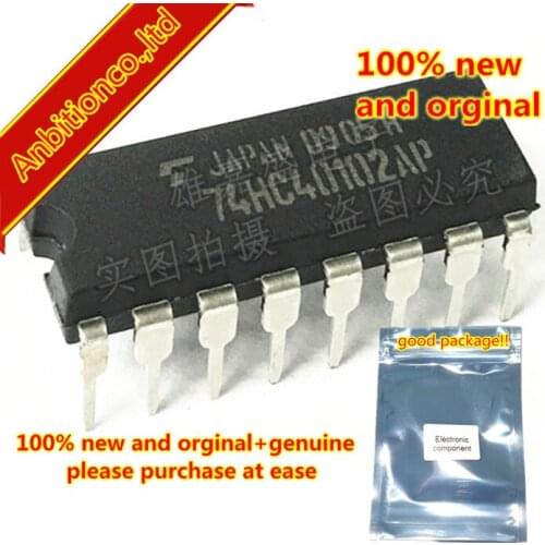 10pcs 100% new and orginal TC74HC40102AP 74HC40102AP 74HC40102 DIP16 in stock