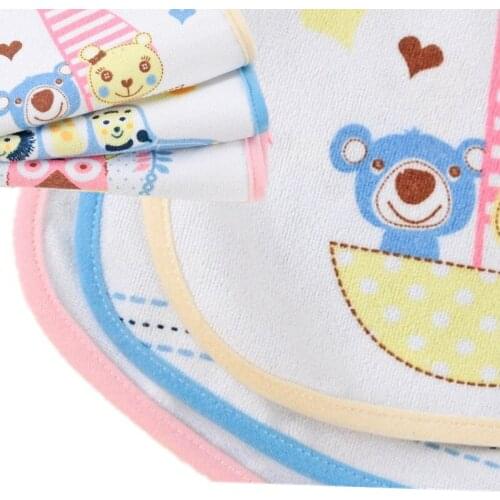 150pcs/lot Cotton Baby boys girls bibs Infant saliva towels Feeder bibs Burp Cloth Lovely Baby Accessories Waterproof bib 40%off