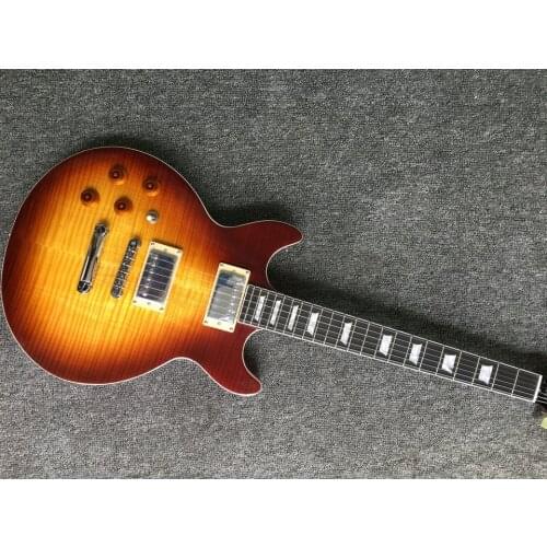 2021 years popular New Arrival brownburst Electric Guitar cutway guitar left hand Wholesale From China Ace guitar