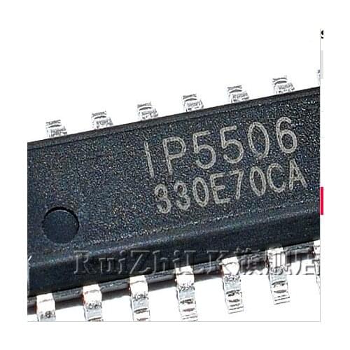 10pcs IP5506-BZ-LED/188 Synchronous Switch Charge and Discharge Mobile Power IC SOP16