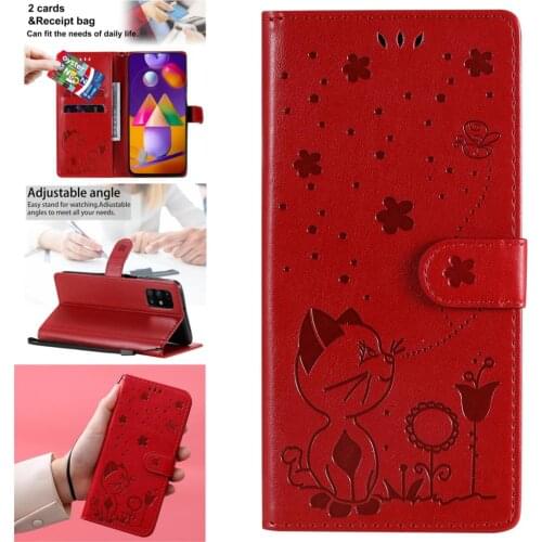 Smartphone Cases For capa Samsung M10S New Ajax Mobile Case sFor Cover etui M60S M80S M31S M30S PU Leather Flip Book Phone Bag
