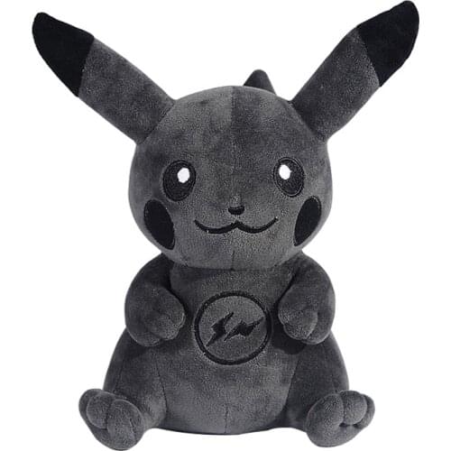 13/20cm Original Pokemon The New Limited Graffiti Pikachu Cartoon Anime Stuffed Soft Plush Dolls Soft Keychain Pendant Kids Toy