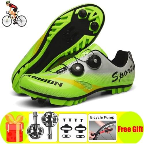 New Cycling Shoes Sapatilha Ciclismo Mtb Sneaker Men Mountain Bike SPD Cleats Bicycle Sports Outdoor Training bicicleta Women