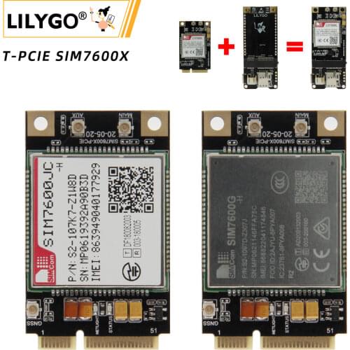 LILYGO® TTGO T-PCIE ESP32-WROVER-B AXP192 Chip WIFI Bluetooth Nano Card SIM Series Composable Development Board Hardware