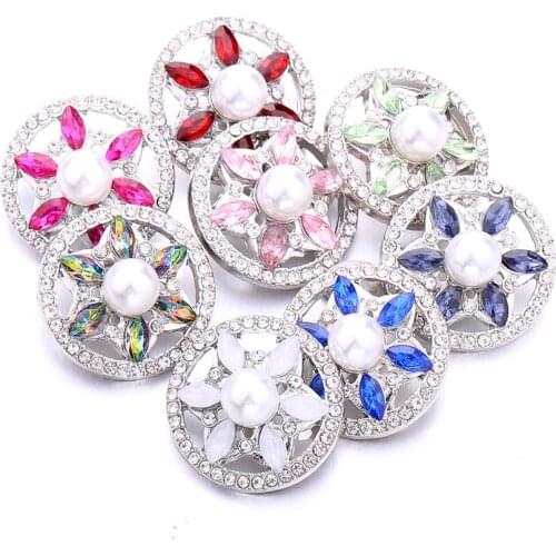 18mm 20mm Metal snap button DIY jewelry XH003