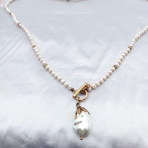 Mini palace style atmosphere popular neck ornaments aquaculture pearls 120 pearls large pendant necklace fashion accessories