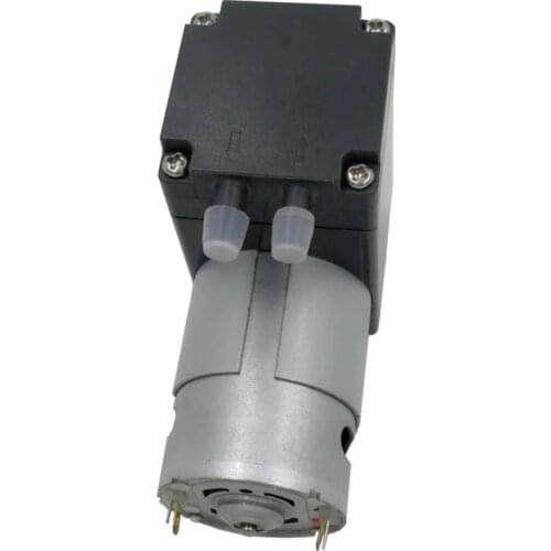 80Kpa Mini Vacuum Pump DC 12V Small Vacuum Suction Pump Diaphragm Pump Micro-Vacuum Pump 12L / Min