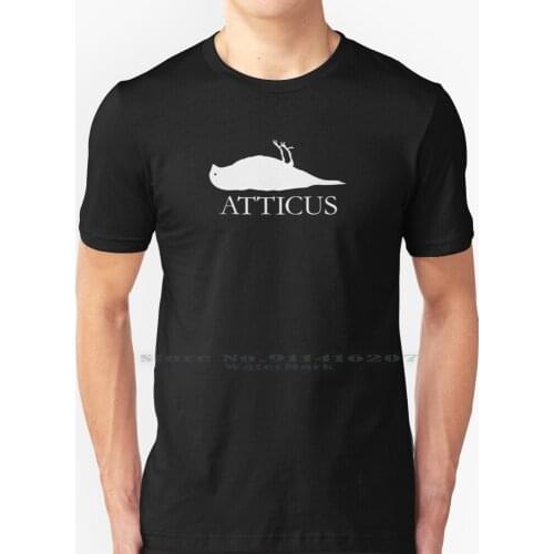 Clothing Brand T Shirt 100% Pure Cotton Atticus Brand Logo Bird Blink 182 To Kill A Mockingbird New Found Glory