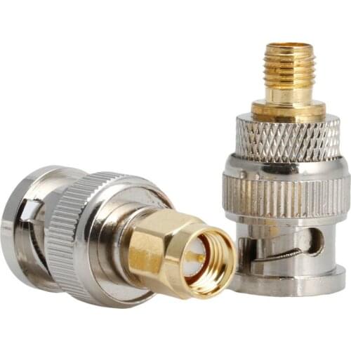 Wholesales item 4Pcs BNC To SMA Type Male Female RF Connector Adapter Test Converter Kit Set