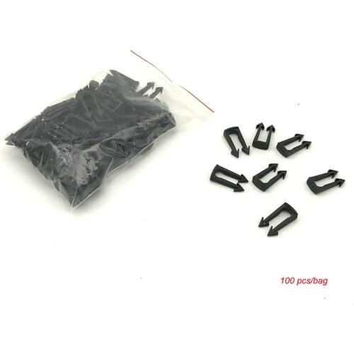 Plastic U Type Staples Floor Heating Cable Clips