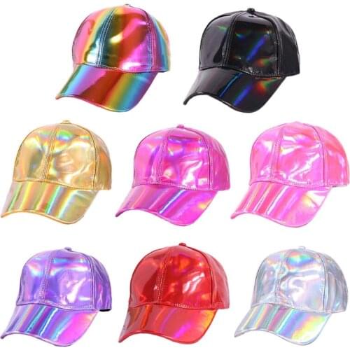 Snapback Hats Unisex Men Women Circumference Adjustable with Wide Brim Must-Have Hats with Radiant Colors