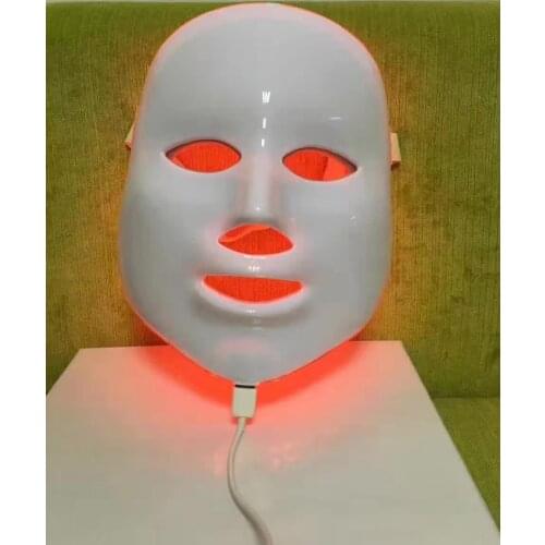 Facial Skin LED Mask Wrinkle Removal Electric Device PDT Photon Facial Mask Skin Rejuvenating Beauty Machine Anti-Aging Therapy