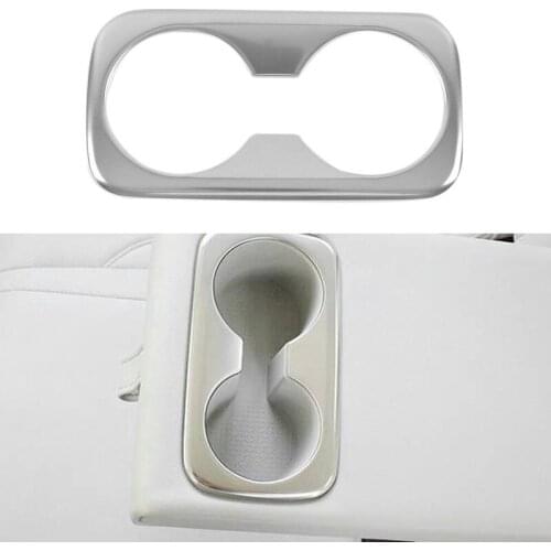 Car Rear Seat Cup Holder Frame Rear Seat Cup Panel Car Accessories for Hyundai Tucson 2021-2022