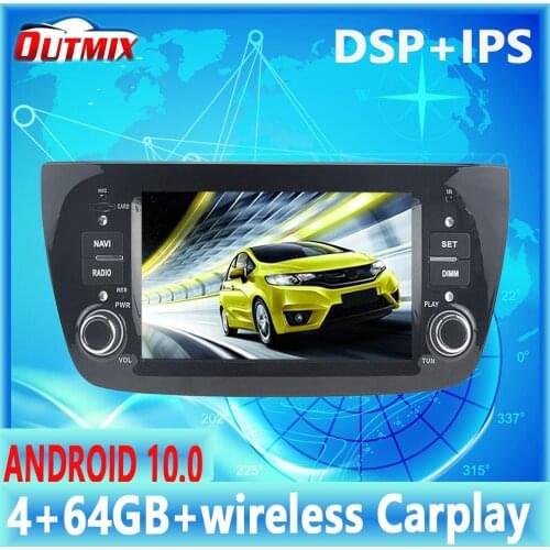 Android 10.0 PX6 Car GPS Navigation Multimedia Player For Doblo Opel Combo Tour 2010-2015 Auto Stereo Radio Head Unit Audio DSP