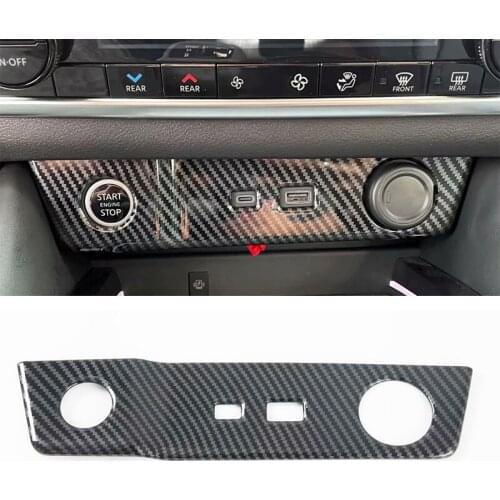 ABS Cigar Cigarette Lighter Cover Trim Decoration Molding For Nissan Rogue X-Trail T33 2021 2022