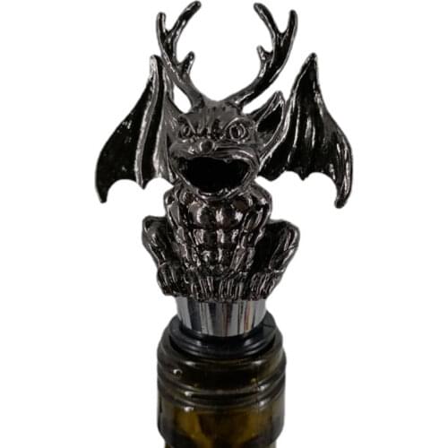 Artwork Decoration Devil Creative Zinc Alloy Monster Cork Gold Rose Animal Bottle Cap Whisky Stopper Bar Keep Fresh