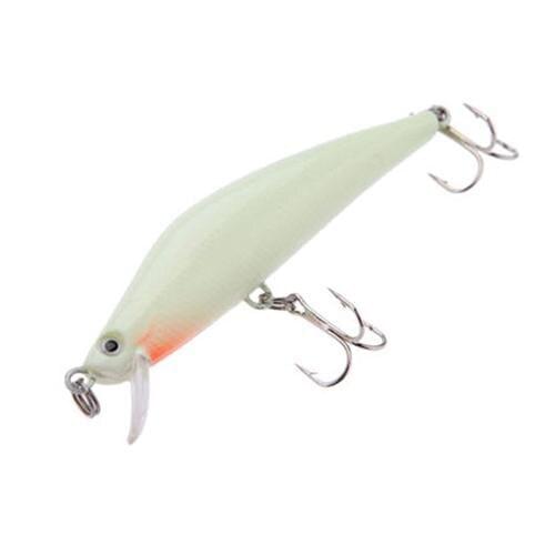 1Pc Artificial Minnow 3D Night Fishing Lure Crank Bait Hooks Bass Crankbait Tackle 8.2cm fake Luminous night 3D minnow lure hard