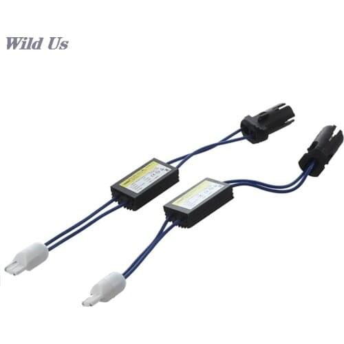 1pc T10 Canbus Cable 12V LED Warning Canceller Decoder 501 T 10 W5W 192 168 Car Lights NO Error Canbus OCB Load Resistor