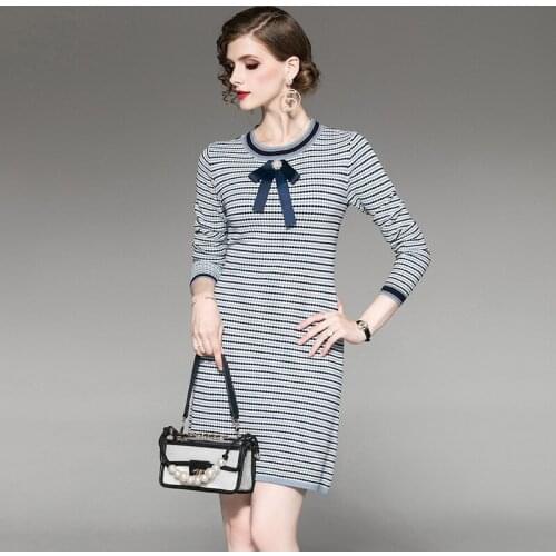 Модные вязаные платья KXMZ China At AliExpress