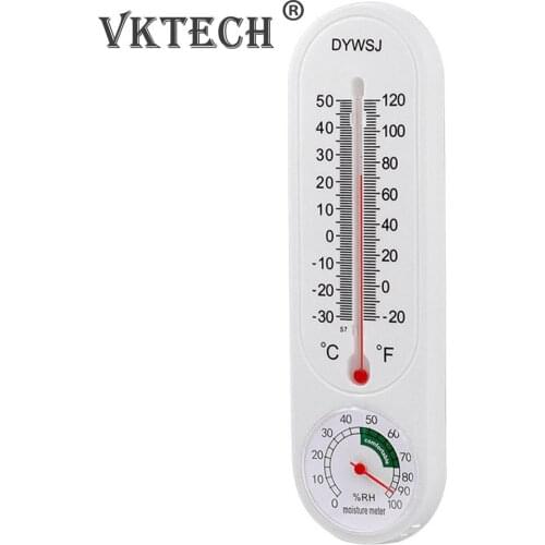 Wall Hanging Thermometer for Indoor Outdoor Home Garden Greenhouse Planting Humidity Meter Temperature Monitor Measurement Tool
