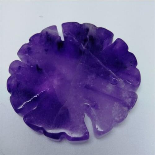 Natural crystal carving handmade crystal quartz snowflake as gift citrine amethyst aventurine smoky fluorite