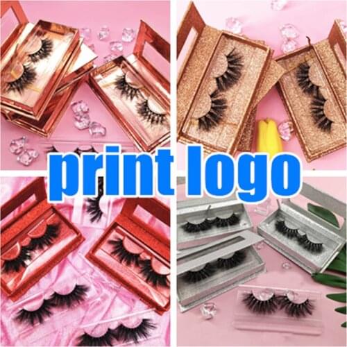 New Eyelash Packaging Wholesale many Color Rectangle Lashes Case New Lash Boxes With Trays Bulk 25mm Mink Lashes packaging Box