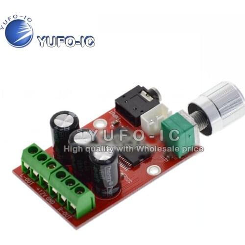 Power amplifier board high resolution digital board class D audio amplifier board hd DC12V power amplifier