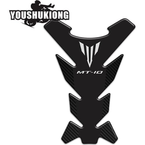 Fit For MT10 MT-10 MT09 MT07 FZ09 MT25 Gas Cap Raised Fuel Tank Pad Reflective Stickers Emblem Protection Motorcycle MOTO