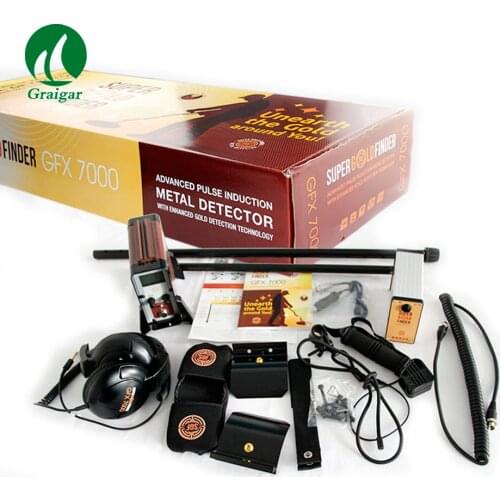 GFX7000 Long Range Underground Metal Detector for Treasure Hunter Deep Gold Detector Silver Copper Mining Finder