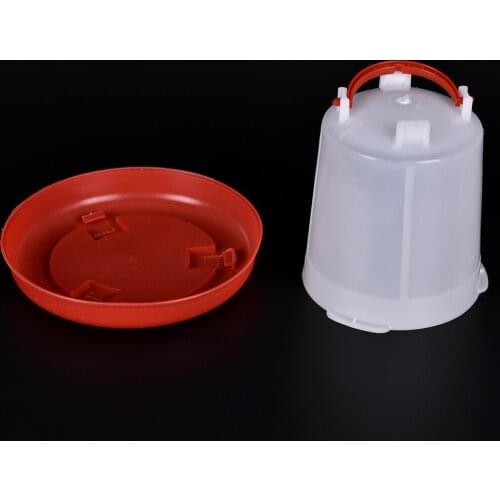 1pc Plastic 1.5L Chicken Drinker Poultry Chicken Quail Pheasant Automatic Waterer Drinker Feeder Pet Supply