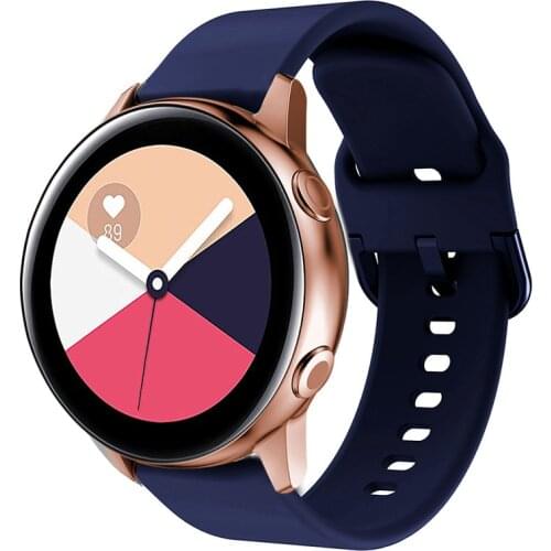 20mm 22mm Silicone Strap For Samsung Galaxy Watch Gear S3 Active 2 Graffiti style strap For HuaMi Amazfit bip Huawei watch band