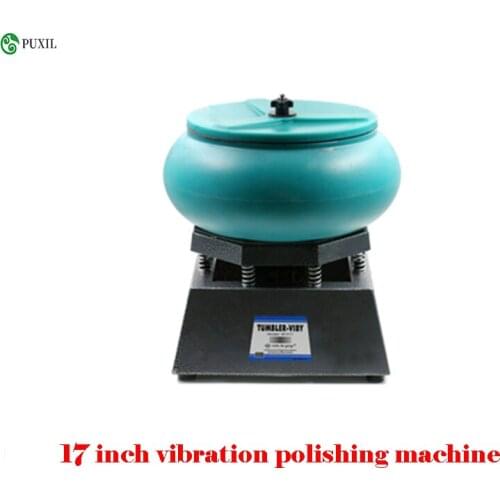 17" 220V/110V Super Large Vibratory Tumbler Wet Dry Polisher Polishing Machine Jewelry polishing machine