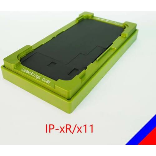 Universal laminating mold for iPhone X XS MAX 11 Pro Max 11pro Touch Screen Glass Frame TP OCA Laminate Mould Unbent flex cable