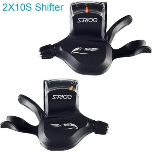 S-Ride SL-M400 Conjoined DIP 2X10 Speed Shifters Double MTB Bicycle Derailleur Bike Shifting Derailleur Compatible for Shimano