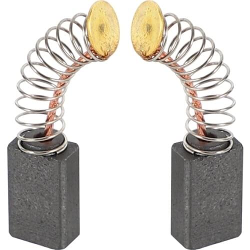 2 Pcs 5mm x 8mm x 13mm Carbon Brushes for Angle Grinder Orbital Sander