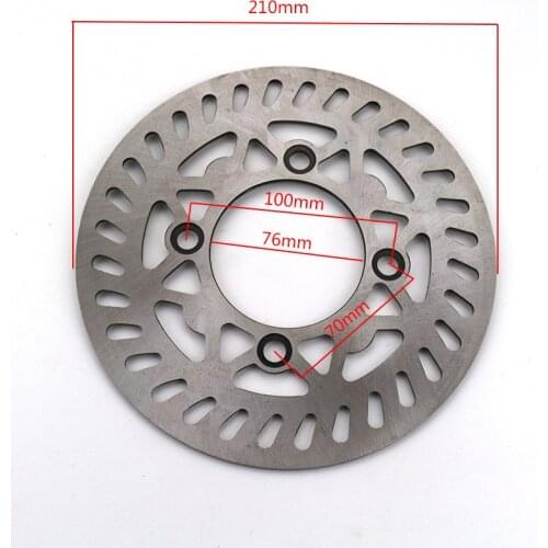 210mm Brake Disc Disk Rotor for 50cc 110cc 125cc 140cc 150cc 160cc BES wheel Pit Dirt Bike Quad Motorcycle Motocross