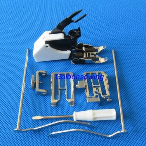 3 Changeable Sole Walking Foot & Seam Guide for Bernina OLD STYLE Sewing Machine