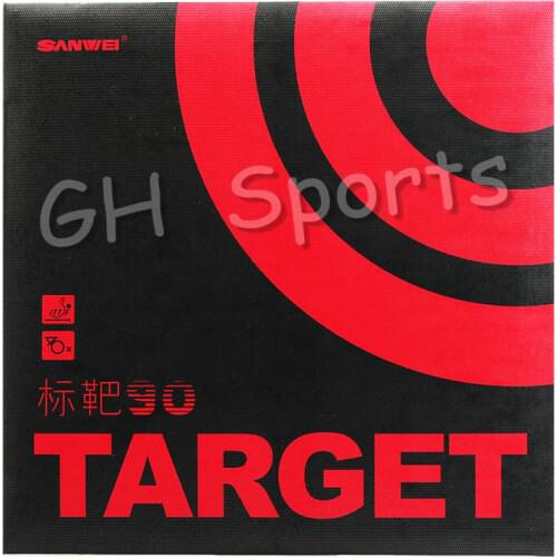 SANWEI 2019 New TARGET 90 (90% Sticky) Table Tennis Rubber Ping Pong Sponge