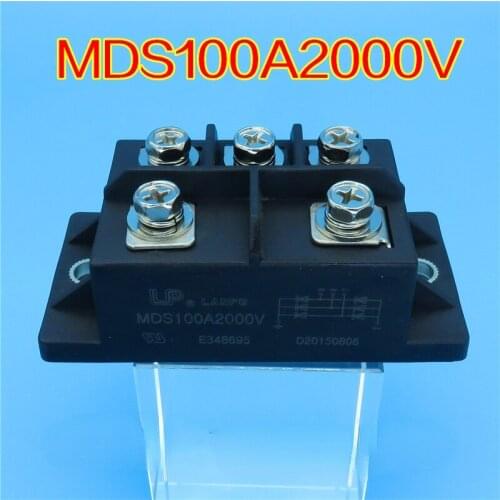 Inverter Welding Machine Three-phase Rectifier Bridge MDS100A 2000V Three-phase Rectifier Bridge 100A Rectifier Module