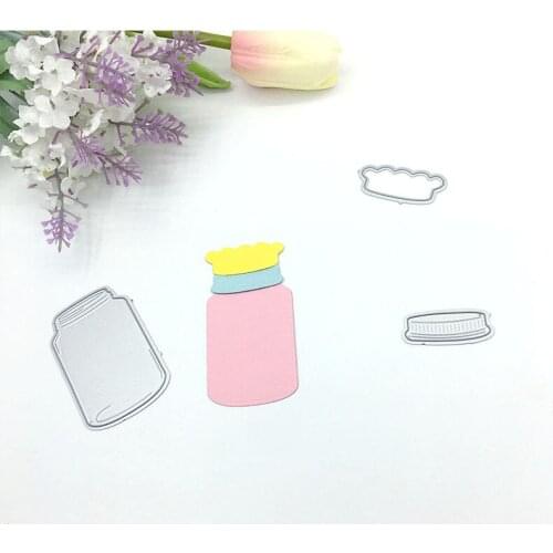 Julyarts New Cutting Dies 2019 Alinacrafts Bottle Metal Cutting Dies For Scrapbooking Fustelle Metalliche Per Scrapbooking