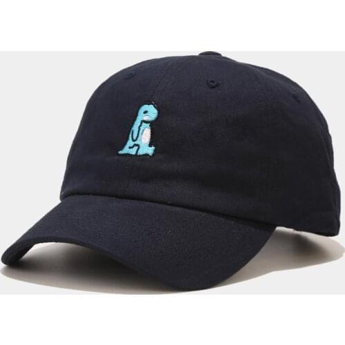 LDSLYJR 2021 Cartoon dinosaur embroidery cotton Casquette Baseball Cap Adjustable Snapback Hats for men and women 117