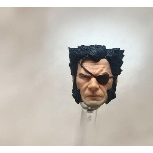 1/12 Scale Soldier Figure Accessories Replacement Head Sculpture Model for 6"