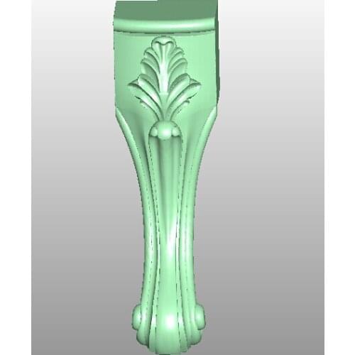 Furniture table desk cabinet chair sofa bed leg 3D model STL format file Artcam 573