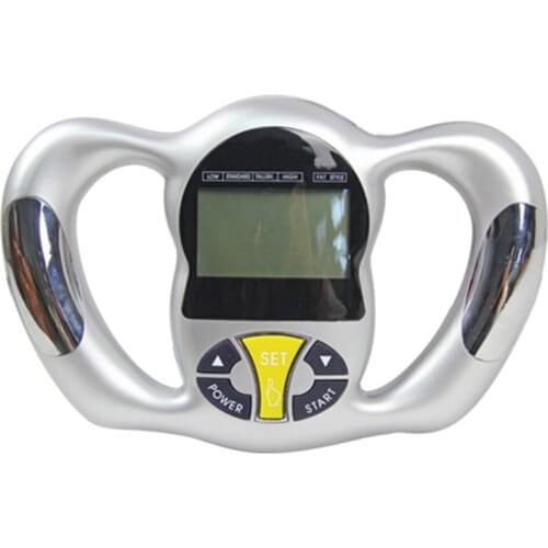 Health Monitor BMI Meter Handheld Tester Calculator Digital Body Fat Analyzer necessary for weight loss