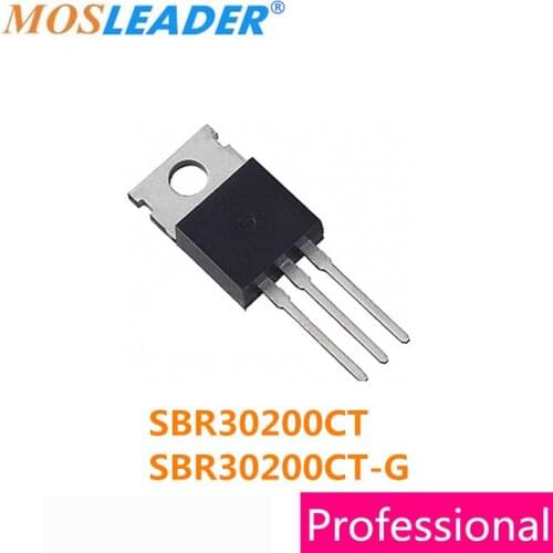 Mosleader 50pcs TO220 SBR30200CT SBR30200CT-G SBR30200 High quality