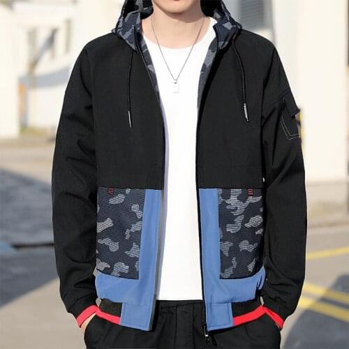 Men Hip Hop Streetwear Hooded Jacket Patchwork Camouflage Clothing 10xl Loose Oversized Coat Autumn Jacket Men Jaqueta Masculina