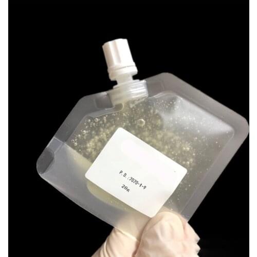 100pcs 5/10/30ml Clear Packaging Bag Stand Up Spout Pouch Plastic Hand Sanitizer Lotion Shampoo Makeup Fluid Bottles Travel Bag